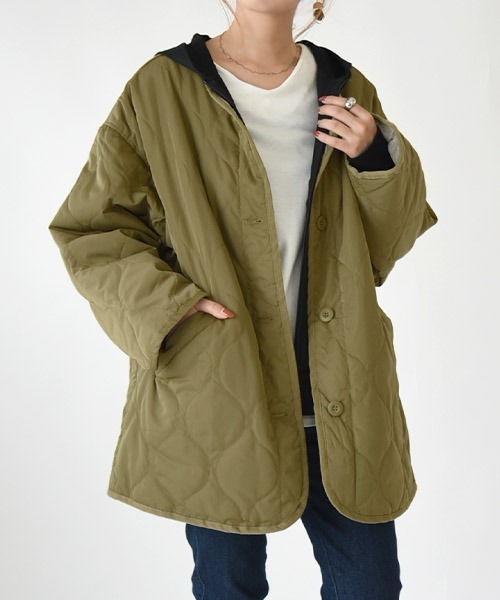 「and it_」 ジャケット M ブラック レディース_画像4