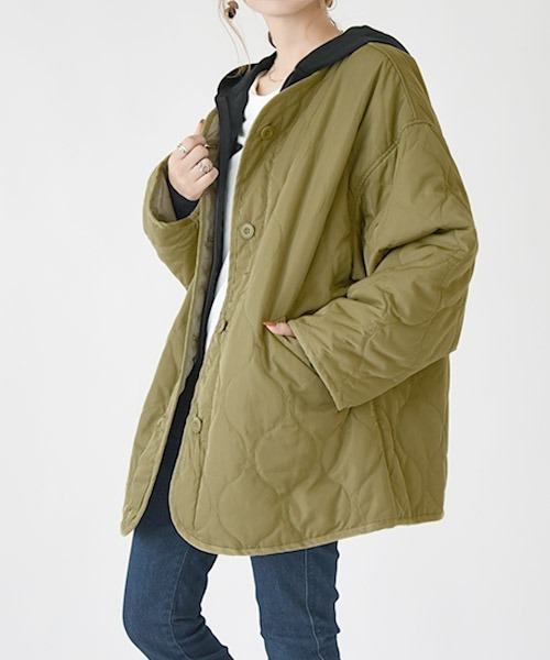 「and it_」 ジャケット M ブラック レディース_画像5