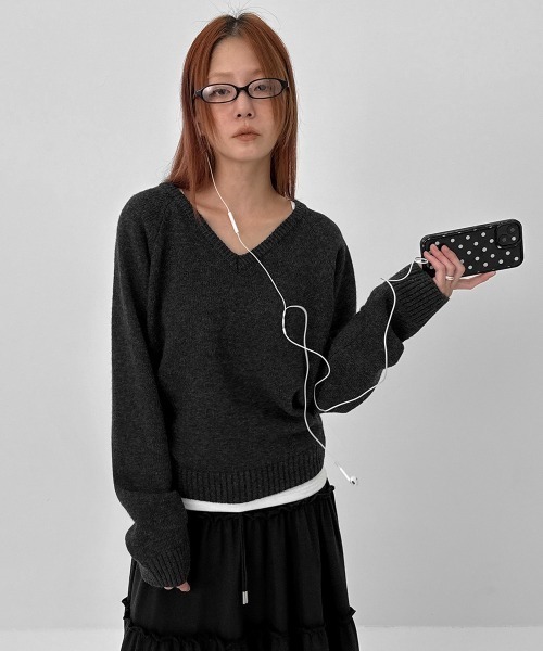 BLACKUP（ブラックアップ） ニット セーター 「MADE」 ステンヌルーズ