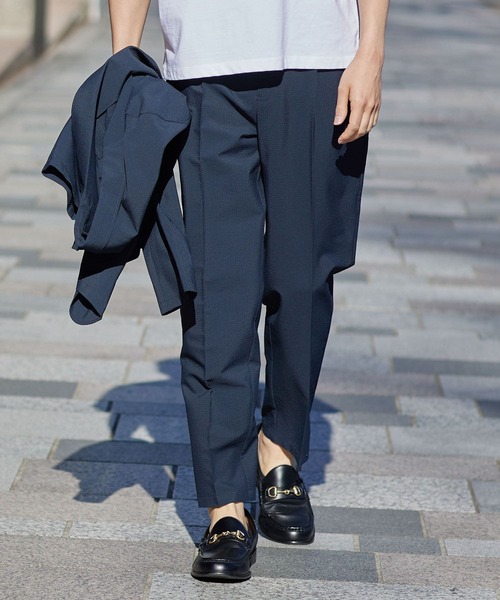 「URBAN RESEARCH ROSSO MEN」 スラックス X-LARGE ネイビー メンズ_画像3