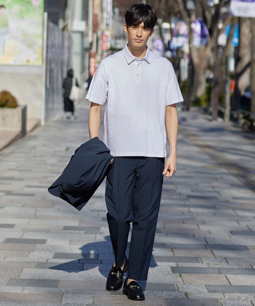 「URBAN RESEARCH ROSSO MEN」 スラックス X-LARGE ネイビー メンズ_画像6