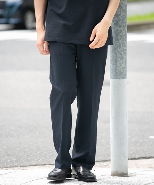 「URBAN RESEARCH ROSSO MEN」 スラックス X-LARGE ネイビー メンズ_画像8