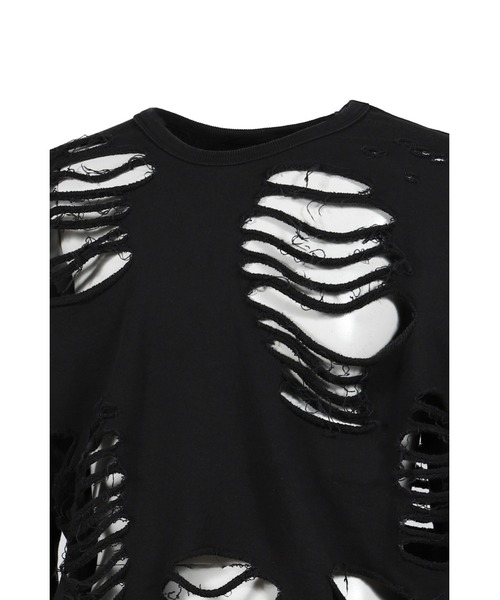 JUN/NAKAYAMA（ジュンナカヤマ） トレーナー スウェット DISTRESSED