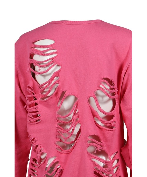 JUN/NAKAYAMA（ジュンナカヤマ） トレーナー スウェット DISTRESSED