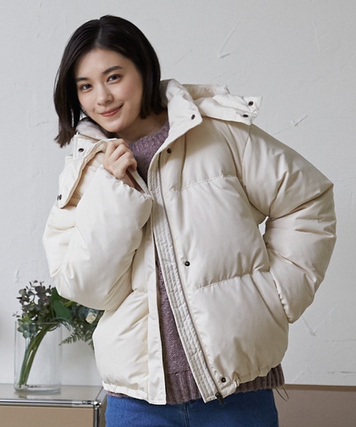 petit main LIEN ダウンコート ダウンジャケット 「親子リンク/撥水