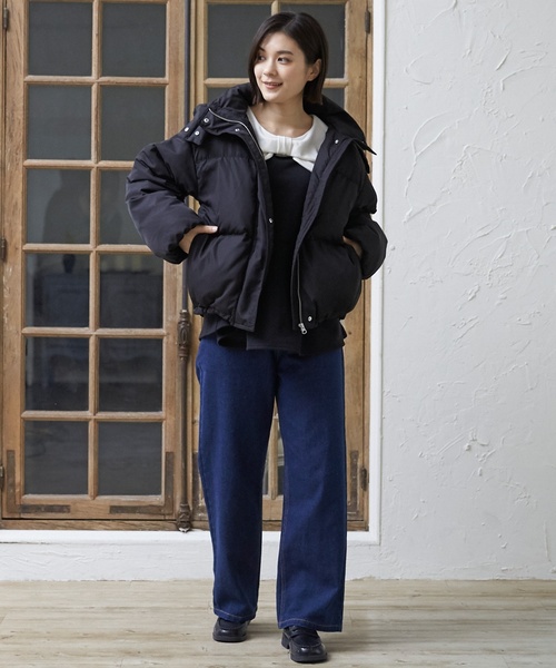 petit main LIEN ダウンコート ダウンジャケット 「親子リンク/撥水