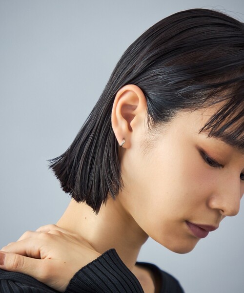 Jouete（ジュエッテ） フープ ピアス PT900 ピアス フープ レディース