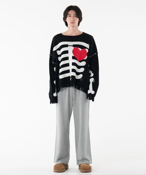 y*o様 新品タグ付き　DISCOVERED BONE KNIT セーター DISCOVERED（ディスカバード） セーター ニット 「DISCOVERED