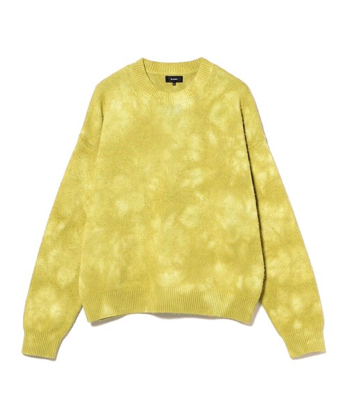 ✳︎ビームスセーター✴︎M 美品 BEAMS（ビームス） セーター ニット 5ゲージ ガーメントダイ クルー