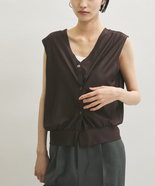 「PROTAGONISTA」 ベスト FREE ブラック レディース_画像2