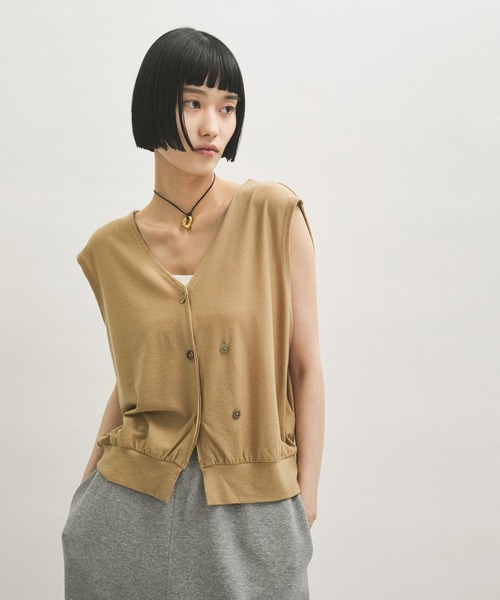 「PROTAGONISTA」 ベスト FREE ブラック レディース_画像3