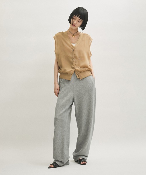 「PROTAGONISTA」 ベスト FREE ブラック レディース_画像7