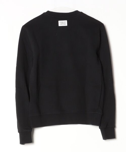 バーバリー　スウェット　ブラック　M〜Lサイズ相当　極美品 BURBERRY（バーバリー） ワンポイントスウェットカットソー S ブラック