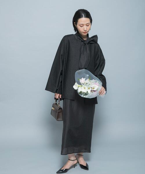 ワンピース シルク混シアーオーガンジーワンピース : ZOZOTOWN Yahoo