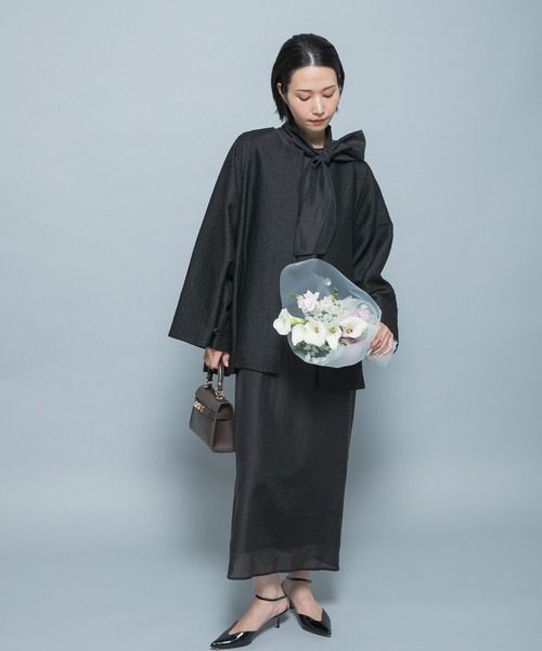 ワンピース シルク混シアーオーガンジーワンピース : ZOZOTOWN Yahoo