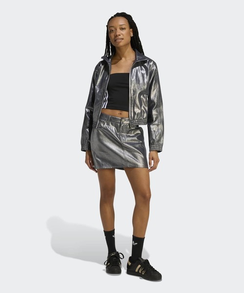 adidas（アディダス） デニムスカート スリーストライプス スカート
