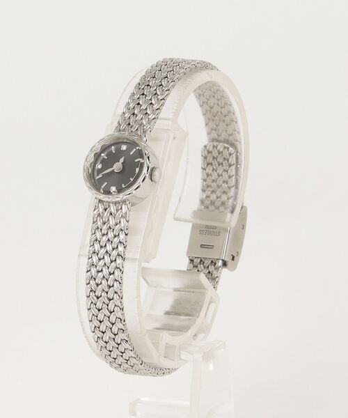 agete アガット アンティーク風腕時計 ジュエリーウォッチ シルバー agete（アガット） アナログ腕時計 FREE シルバー レディース