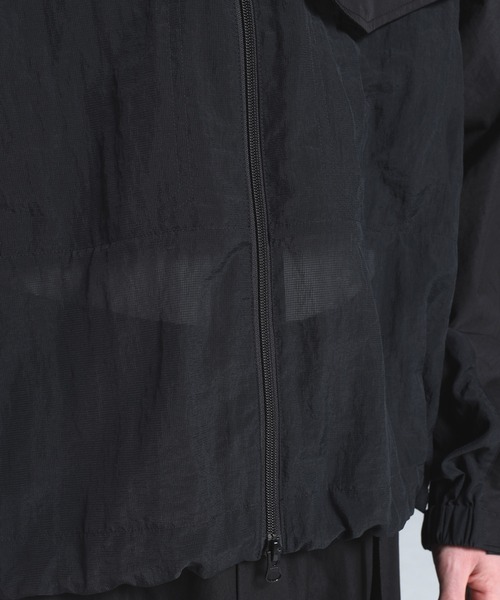ブルゾン アウター Y-3 HOODED UTILITY JACKET メンズの画像
