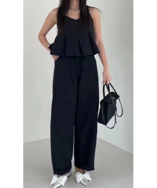 「sakishimatokyo」 セットアップ FREE ブラック レディース_画像9