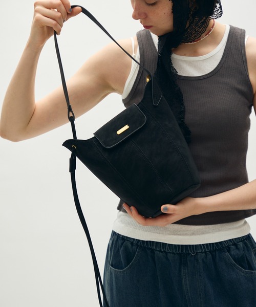 full/fill. ショルダーバッグ バッグ plate flap shoulder bag