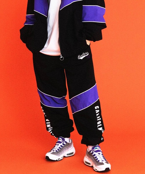 「BAD BOY」 イージーパンツ M ブラック メンズ_画像3