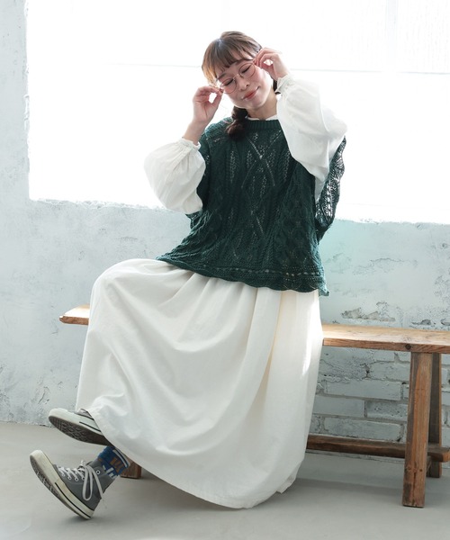 ソウルベリー コレがなくっちゃ、はじまらない！ワンピース ロングワンピース M soulberry（ソウルベリー） ワンピース コレがなくっちゃ、はじまら