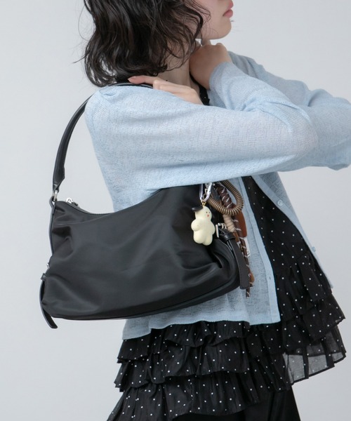 HEILIS（ヘイリス） ハンドバッグ サイドベルトワンハンドルショルダー 