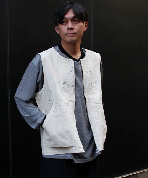 snow peak（スノーピーク） ベスト ジレ Snow Peak / Sulfur Dyed Fade
