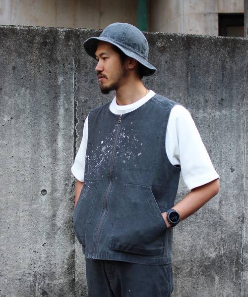 snow peak（スノーピーク） ベスト ジレ Snow Peak / Sulfur Dyed Fade