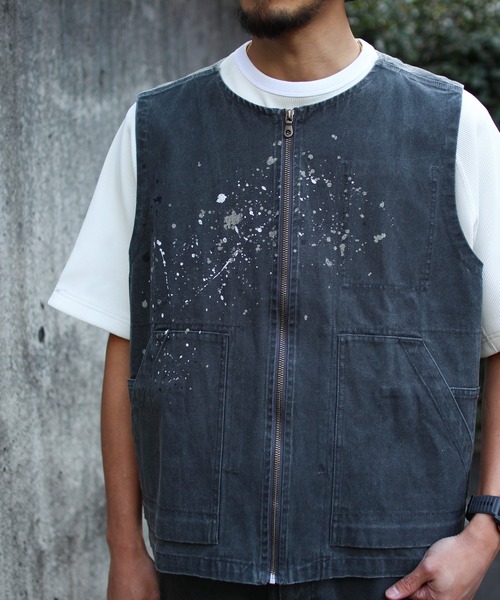 snow peak（スノーピーク） ベスト ジレ Snow Peak / Sulfur Dyed Fade