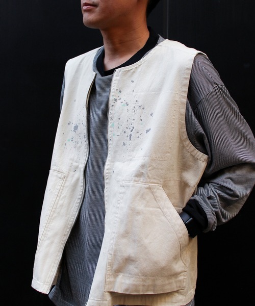 snow peak（スノーピーク） ベスト ジレ Snow Peak / Sulfur Dyed Fade