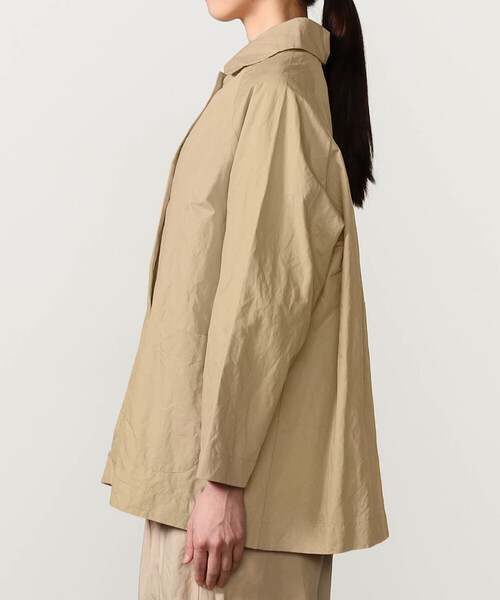 カバーオール GALLEGO DESPORTES | ラウンドカラー ショートジャケット WOMEN レディースの画像
