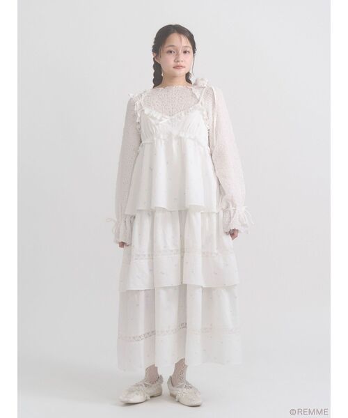ワンピース Dreamy flower onepiece merry jenny merry jenny（メリージェニー） ワンピース Dreamy flower onepiece