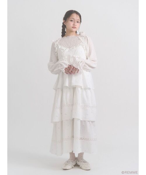 ワンピース Dreamy flower onepiece merry jenny merry jenny（メリージェニー） ワンピース Dreamy flower onepiece