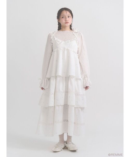 ワンピース Dreamy flower onepiece merry jenny merry jenny（メリージェニー） ワンピース Dreamy flower onepiece