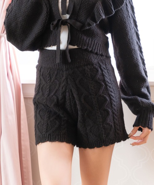「DearMyLoveRose」 ショートパンツ - ブラック系その他 レディース_画像7