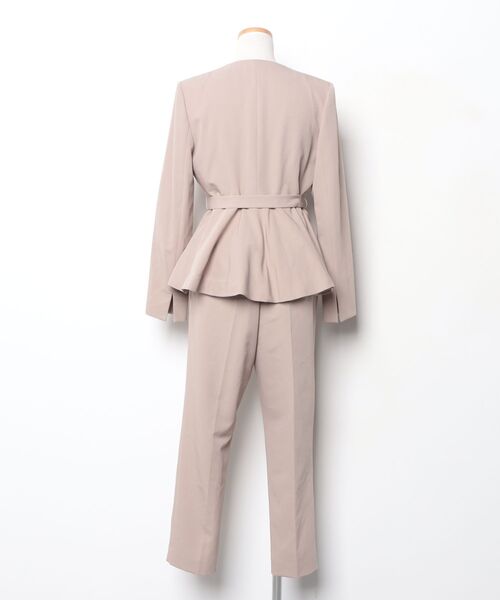 「RUIRUE BOUTIQUE」 セットアップ M グレイッシュベージュ レディース