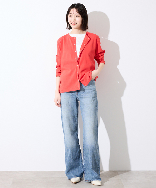 パンツ LEVI'S/リーバイス RIBCAGE WIDE LEG A6081-0020 レディースの画像
