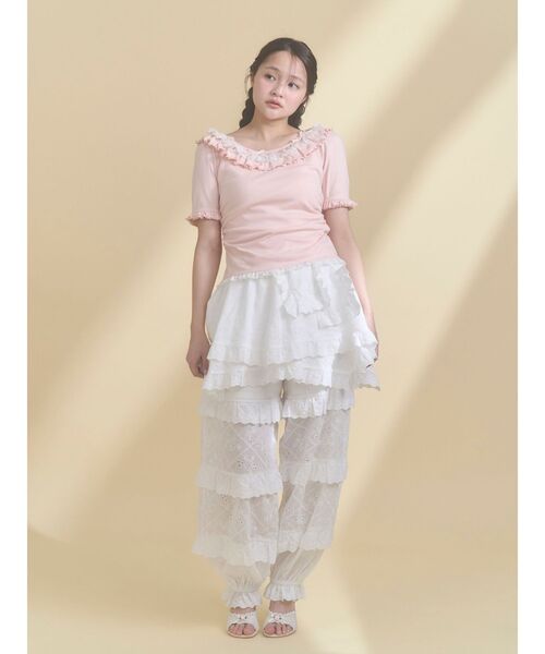 merry jenny switchレースバルーンパンツ 2026ss merry jenny（メリージェニー） パンツ switchレースバルーンパンツ