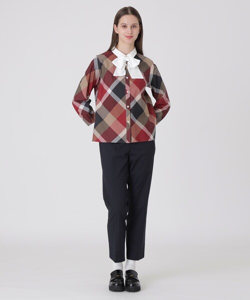 BLUE LABEL CRESTBRIDGE（ブルーレーベルクレストブリッジ） ブラウス