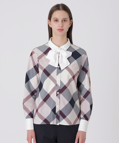 BLUE LABEL CRESTBRIDGE（ブルーレーベルクレストブリッジ） ブラウス 