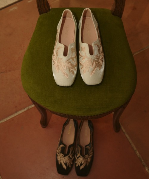 「Unitage」 「fashion」シューズ LARGE ブラック レディース_画像8