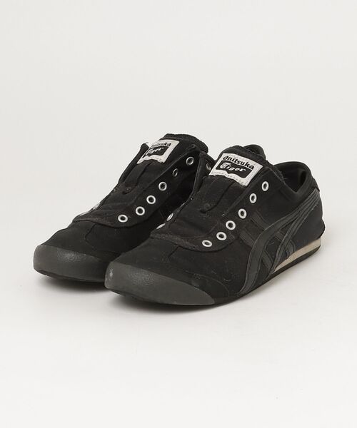 Onitsuka Tiger（オニツカタイガー） スリッポン 24.5 ブラック