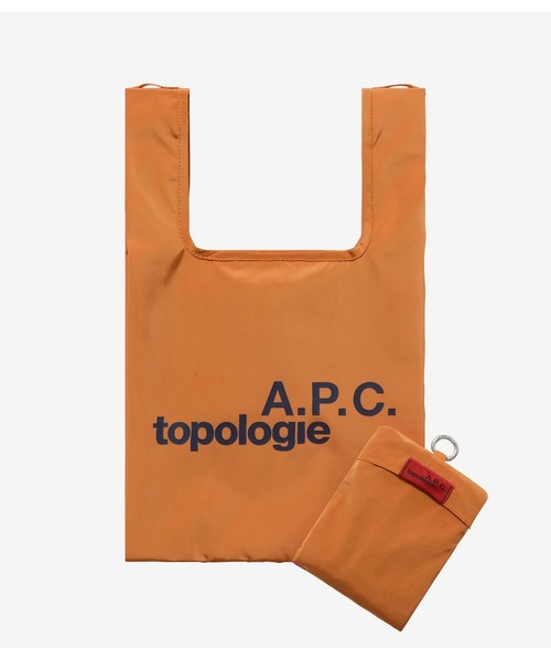 A.P.C. レザー ミニ トートバッグ A.P.C.（アーペーセー） トートバッグ MINI KONBINI A.P.C. TOPOLOGIE