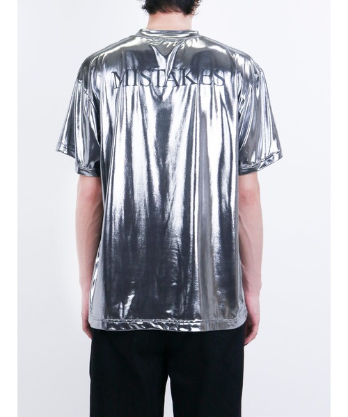「JOHN LAWRENCE SULLIVAN」 半袖Tシャツ L シルバー メンズ_画像3