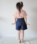 tシャツ 「新色追加」ぽこぽこジャガード袖リボ...の詳細画像4