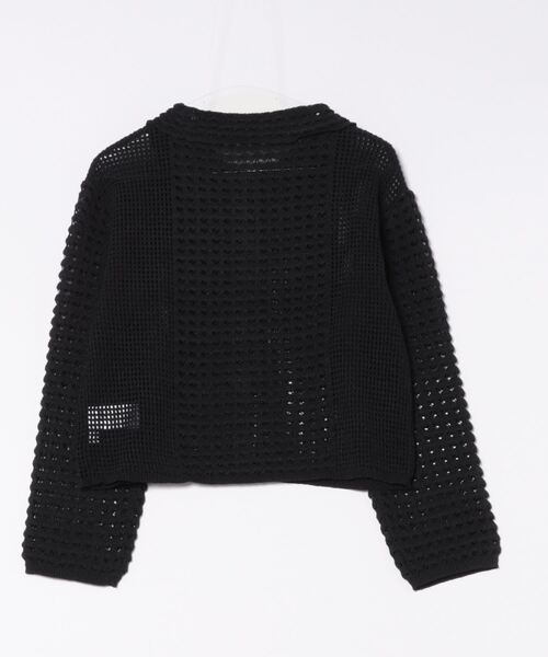 「LOWRYS FARM」 ニットカーディガン FREE アイボリー レディース_画像3