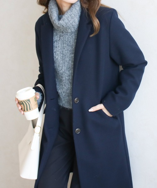 NYLAUS（ナイラス） コート チェスターコート 「SG」セミロング