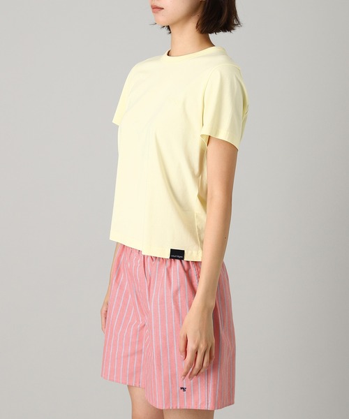 courreges（クレージュ） tシャツ 半袖 EMBROIDERED T-SHIRT