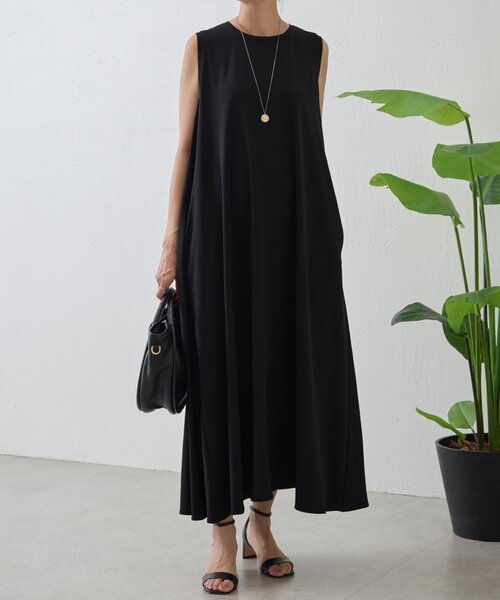 BEARDSLEY（ビアズリー） ワンピース ストレッチジョーゼットマキシ